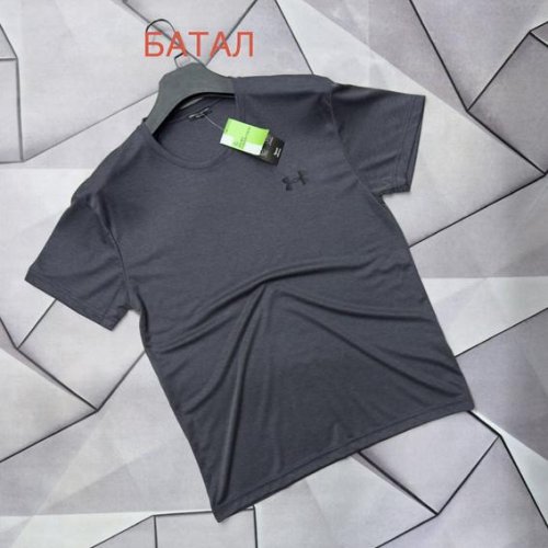 Футболка Rassul (2XL-6XL) 66670 d.grey (лето) Rassul 66670 d.grey