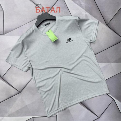 Футболка Rassul (2XL-6XL) 66679 l.grey (лето) Rassul 66679 l.grey