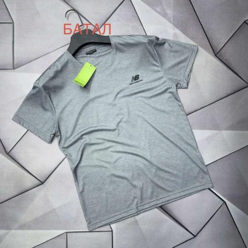 Футболка Rassul (2XL-6XL) 66682 grey (лето) Rassul 66682 grey