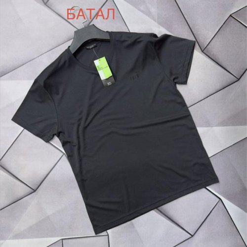 Футболка Rassul (2XL-6XL) 66690 black (лето) Rassul 66690 black