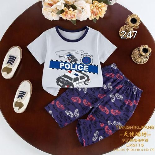 Пижама Фунтик (2-4) 115 navy (лето) Фунтик 115 navy