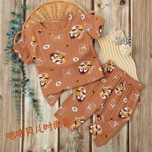 Пижама Фунтик (2-4) 243 brown (лето) Фунтик 243 brown