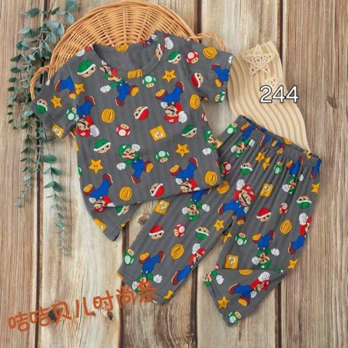 Пижама Фунтик (5-7) 244-1 grey (лето) Фунтик 244-1 grey