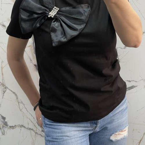 Футболка Karon (S-L) 4741 black (лето) Karon 4741 black