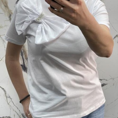 Футболка Karon (S-L) 4741 white (лето) Karon 4741 white