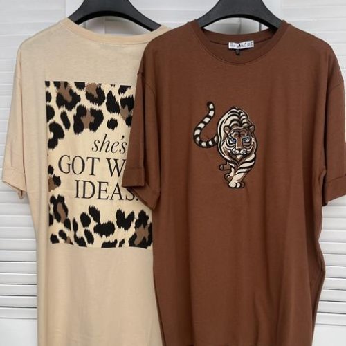 Футболка Karon (S-L) 7027 brown (лето) Karon 7027 brown