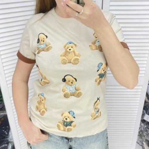 Футболка Karon (S-L) 7224 beige (лето) Karon 7224 beige