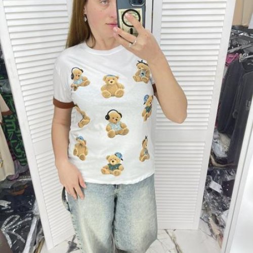 Футболка Karon (S-L) 7224 white (лето) Karon 7224 white