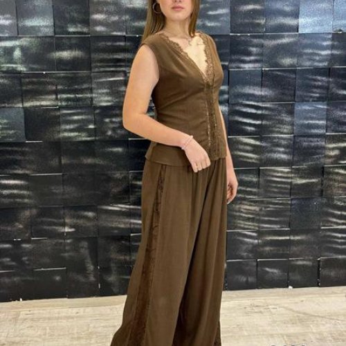 Костюм MMC clothes (44-46) 2609 brown (лето) MMC clothes 2609 brown