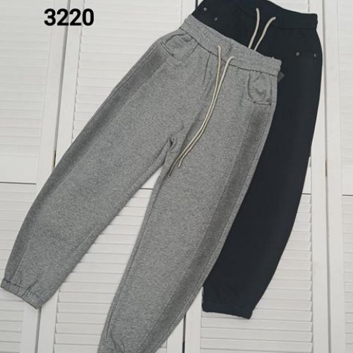 Штаны спорт MMC clothes (48-54) 3220 black (деми) MMC clothes 3220 black