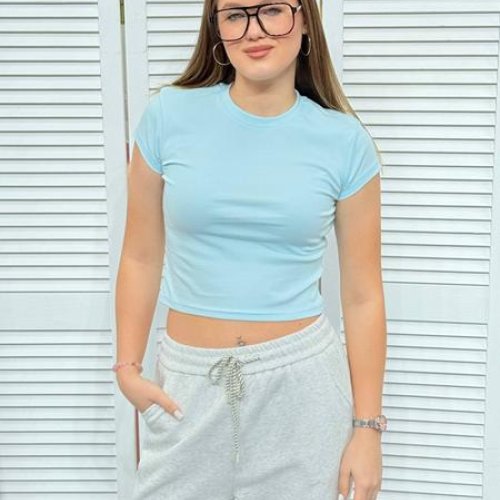 Топ MMC clothes (42-48) 7113-1 l.blue (лето) MMC clothes 7113-1 l.blue