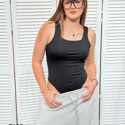 Боди MMC clothes (42-48) 7133 black (лето) MMC clothes 7133 black