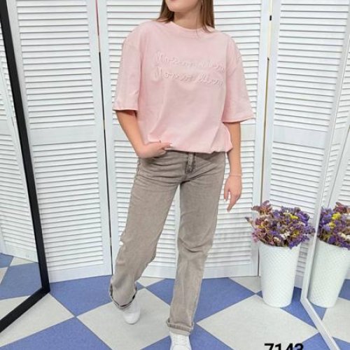 Футболка MMC clothes (one size) 7143 pink (лето) MMC clothes 7143 pink