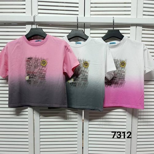 Футболка MMC clothes (one size) 7312 pink-grey (лето) MMC clothes 7312 pink-grey