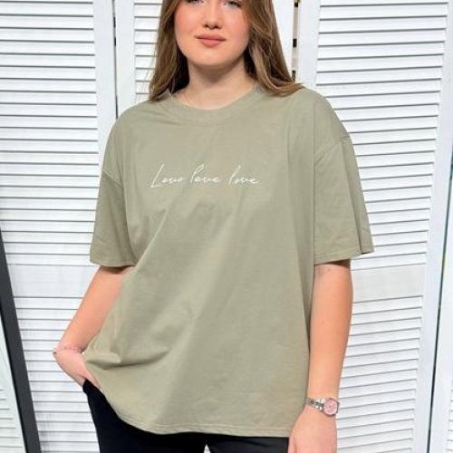 Футболка MMC clothes (46-52) 7313 khaki (лето) MMC clothes 7313 khaki