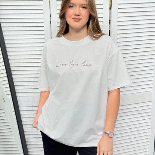 Футболка MMC clothes (46-52) 7313 white (лето) MMC clothes 7313 white