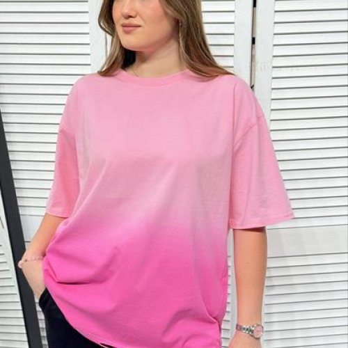 Футболка MMC clothes (46-52) 7314 pink-crimson (лето) MMC clothes 7314 pink-crimson