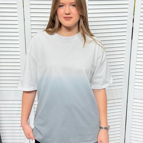 Футболка MMC clothes (46-52) 7314 white-grey (лето) MMC clothes 7314 white-grey