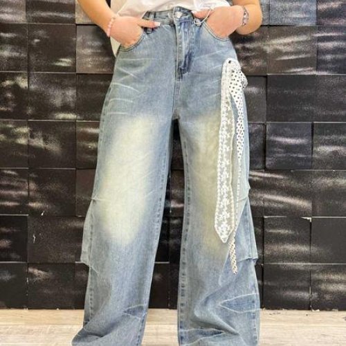 Джинсы MMC clothes (42-48) 80570 l.blue (деми) MMC clothes 80570 l.blue