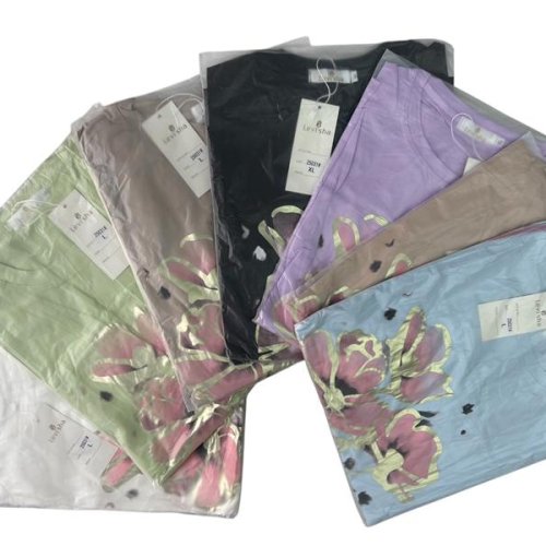 Футболка LeVisha (46-50) 25031 l.blue (лето) LeVisha 25031 l.blue