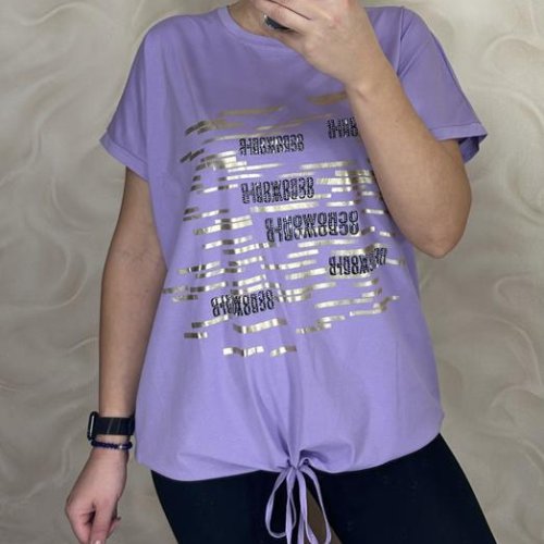 Футболка LeVisha (52-54) 25307 lilac (лето) LeVisha 25307 lilac