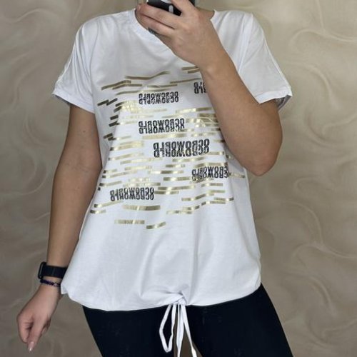 Футболка LeVisha (52-54) 25307 white (лето) LeVisha 25307 white