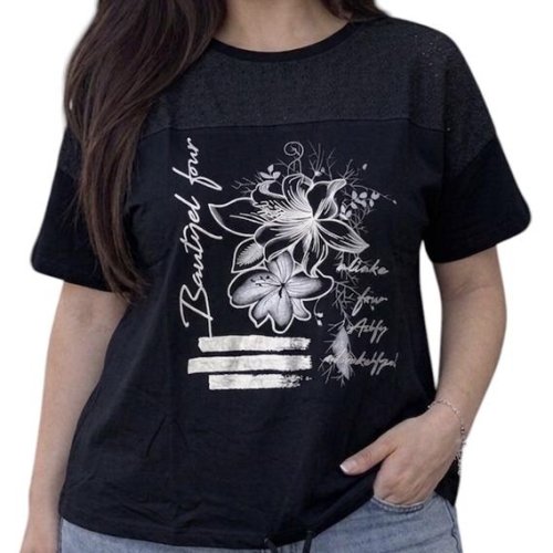 Футболка LeVisha (52-56) 26016 black (лето) LeVisha 26016 black