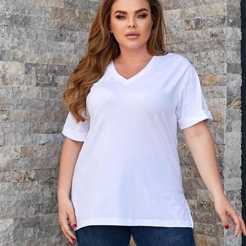 Футболка LeVisha (48-56) 54003 white (лето) LeVisha 54003 white