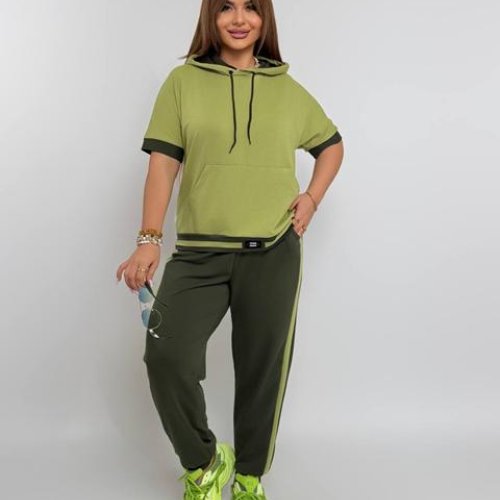 Костюм спорт Seven Zikina (48-62) 962 khaki (лето) Seven Zikina 962 khaki