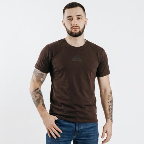 Футболка Sport style (46-54) 1-2 brown (лето) Sport style 1-2 brown