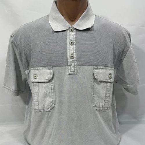 Футболка Sabihina (XL-5XL) SB1815 l.grey (лето) Sabihina SB1815 l.grey