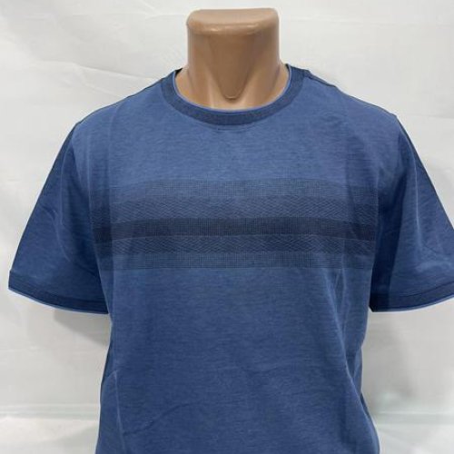 Футболка Sabihina (XL-5XL) SB1824 blue (лето) Sabihina SB1824 blue