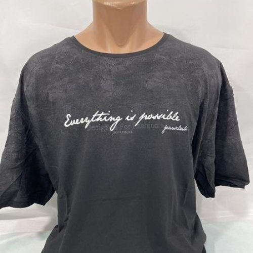 Футболка Sabihina (6XL-9XL) SB1845 black (лето) Sabihina SB1845 black