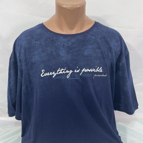 Футболка Sabihina (6XL-9XL) SB1848 navy (лето) Sabihina SB1848 navy