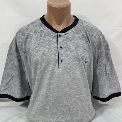 Футболка Sabihina (6XL-9XL) SB1850 grey (лето) Sabihina SB1850 grey