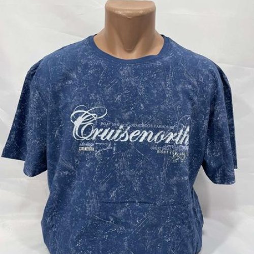 Футболка Sabihina (2XL-5XL) SB1854 blue (лето) Sabihina SB1854 blue