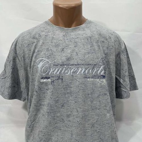 Футболка Sabihina (2XL-5XL) SB1855 grey (лето) Sabihina SB1855 grey