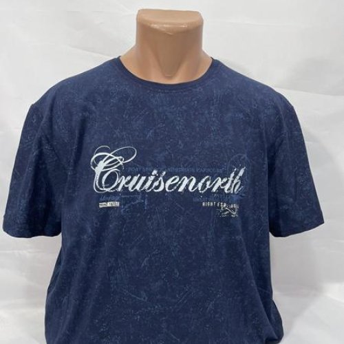 Футболка Sabihina (2XL-5XL) SB1856 navy (лето) Sabihina SB1856 navy