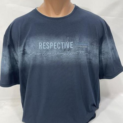 Футболка Sabihina (2XL-5XL) SB1858 d.grey (лето) Sabihina SB1858 d.grey