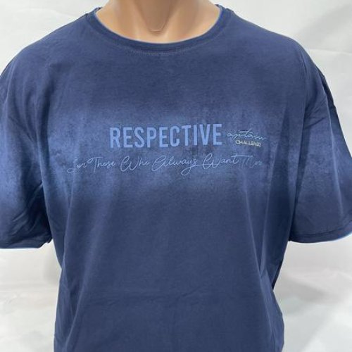 Футболка Sabihina (2XL-5XL) SB1859 navy (лето) Sabihina SB1859 navy