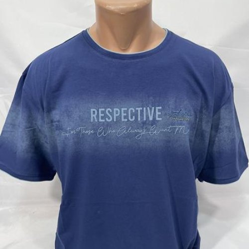 Футболка Sabihina (2XL-5XL) SB1860 blue (лето) Sabihina SB1860 blue