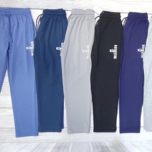 Штаны спорт Samo (48-56) 0149 l.grey (деми) Samo 0149 l.grey