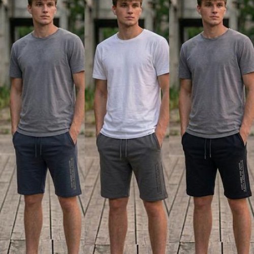 Шорты Samo (46-54) 9101 l.grey (лето) Samo 9101 l.grey