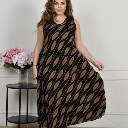 Сарафан Romeo life (50-60) 071-1 black (лето) Romeo life 071-1 black