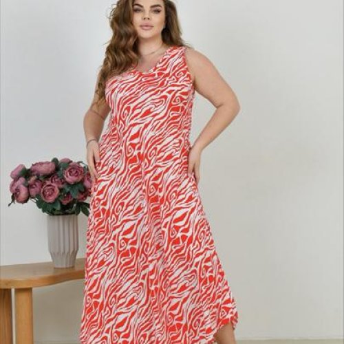 Сарафан Romeo life (50-60) 071-2 red (лето) Romeo life 071-2 red