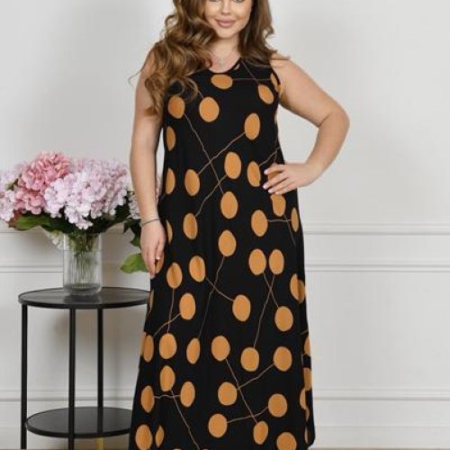 Сарафан Romeo life (50-60) 071-3 black (лето) Romeo life 071-3 black