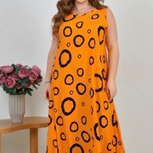 Сарафан Romeo life (50-60) 072 orange (лето) Romeo life 072 orange