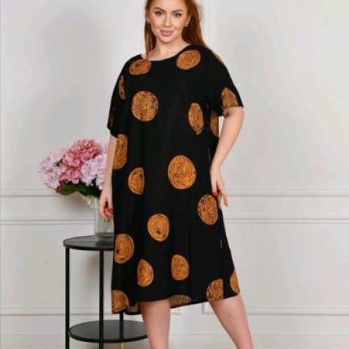 Платье Romeo life (56-60) 083 black (лето) Romeo life 083 black