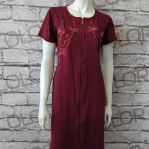 Халат Romeo life (M-4XL) 10525 wine (лето) Romeo life 10525 wine