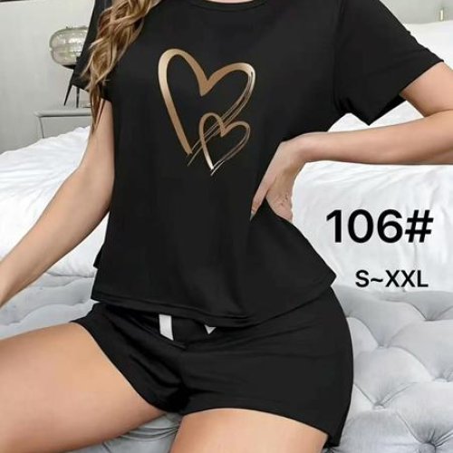 Пижама Romeo life (44-52) 106 black (лето) Romeo life 106 black